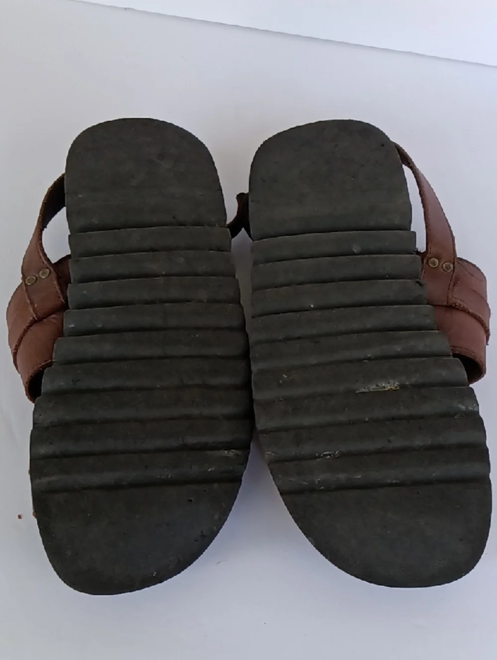 Vans Vintage Monk Sandals Mens Sze 12 Leather Upper
